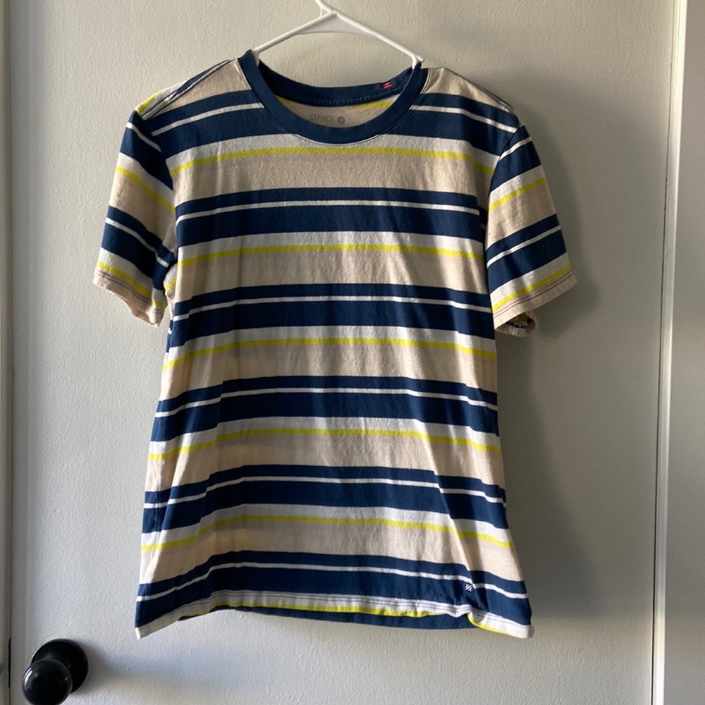 Womens Stance striped tee